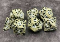 Dalmatian Stone Dice Set