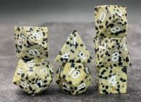 Dalmatian Stone Dice Set