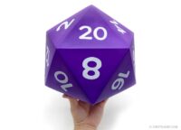 Giant Titan D20 Elastic Dice