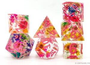 Flower Dice Set