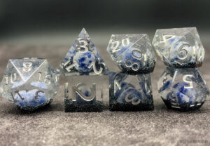 Falling Planet dice set