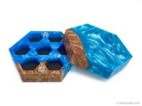 Stabilized Wood Dice Vault Dice Box