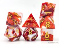 Two-color mixed dice set