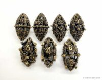 Unique Hollow Dice Set - Dragon Egg Theme