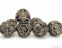 New Hollow Dice Set - Mayan Civilization