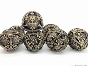 New Hollow Dice Set - Mayan Civilization