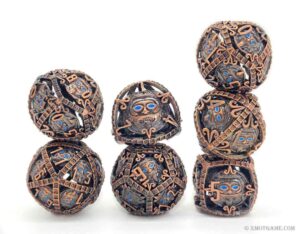 New Hollow Dice Set - Mayan Civilization