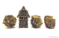 New Metal Dice Set - Sacred Lotus