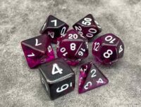 Single Color Translucent Dice Set