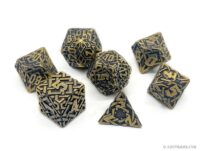 Celtic knot dice set