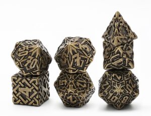 Celtic knot dice set