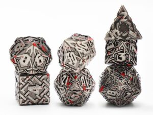 Celtic knot dice set