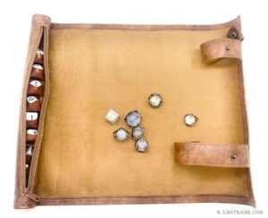 Dice scroll Dice tray