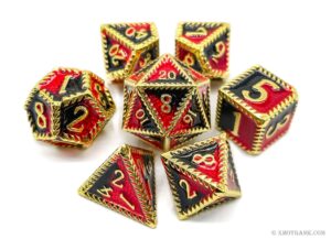 Dragon tooth dice set