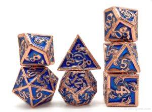 Eyes Metal Dice Set