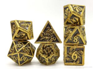 Eyes Metal Dice Set