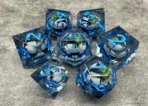 Halloween Dice Set liquid dice