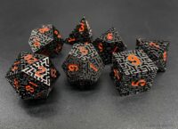 Labyrinth hollow dice set