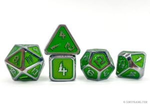 Lightning dice set