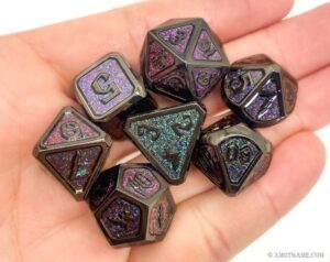 Lightning dice set