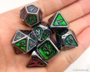 Lightning dice set