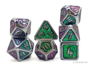 Lightning dice set