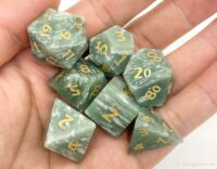 Seraphinite Dice Set