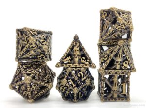 Skull hollow dice set