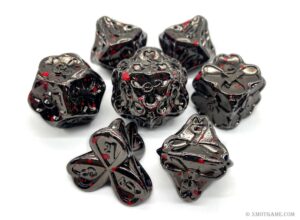 Trefoil dice set