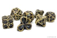 Trefoil dice set