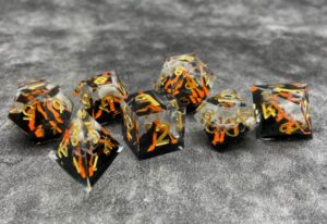 volcanic eruption Dice