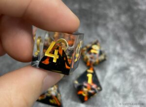 volcanic eruption Dice