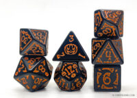 Halloween themed dice