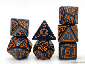 Halloween themed dice