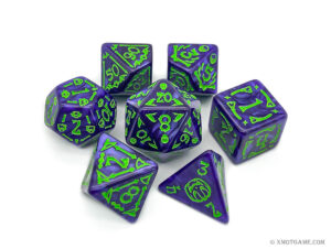 Halloween themed dice