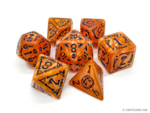 Halloween themed dice
